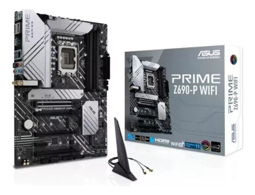 Placa Mae Asus Prime Z690-p Wifi Lga 1700 Ddr5+nfe Cor Preto