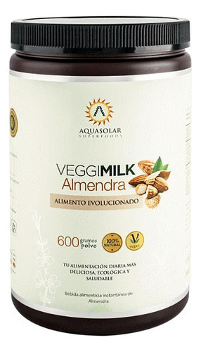 Leche Vegetal Veggimilk, Sabores Almendra, Banana,