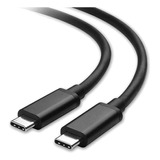 Cable Usb Tipo C A C 2m Ultra Rápido 87 Watts 5a Qc4.0 + Pd 