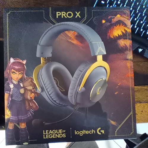 Headset Logitech Pro X League Of Legends