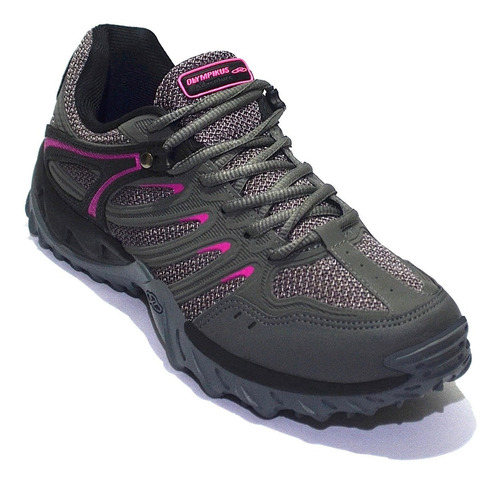 Zapatillas Olympikus Modelo Trekking Damas Traction - (1103)