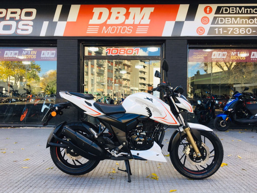 Tvs Rtr 200 2023 4.100 Km Financio Permuto Dbm Motos