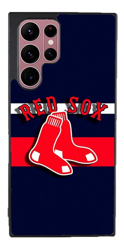 Funda Para Galaxy Boston Red Sox Medias Rojas Mlb Beisbol 02