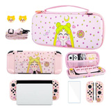 Funda Nintendo Switch Oled Sailor Moon  Maletin Accesorios