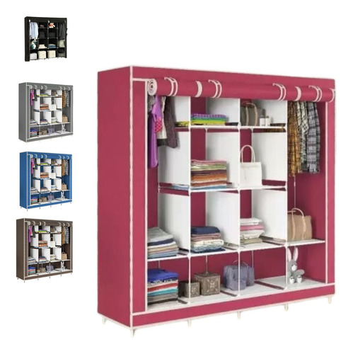 Closet Armable Ropero Organizador Para Ropa Rack Guardaropa