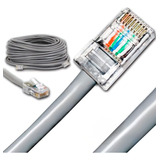 Cable Red 50 Metros Rj45 Utp Internet Lan Ethernet Cruzado