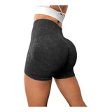 Short Calza Deportiva Shein Levanta Glúteos Seamless