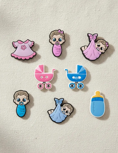 50 Distintivos De Baby Shower Pines Broches Recuerdos | MercadoLibre