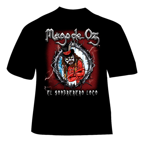 Polera Mago De Oz - Ver 25 - El Sombrerero Loco