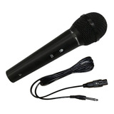 Microfono De Mano Karaoke Pm98 + Cable