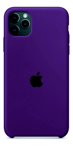 Capa Capinha Silicone Case Aveludada Compatível iPhone 11pro