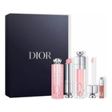 Dior Addict Lip Kit , Lip Glow, Maximazer Labiales Con Caja Acabado Brillante Color Rosa