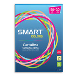 Hojas Opalina De Colores Smart Colors Carta Cartulina