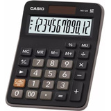 Calculadora Negra Casio Mx-12b - 12 Digitos