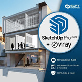 Sketchup Pro 2021 + Vray 5.1
