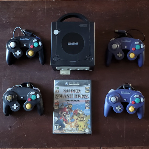 Nintendo Gamecube 4 Controles Y Smash Bros Melee