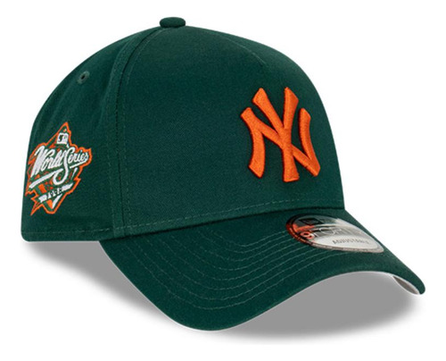 Gorra 9forty Mlb New York Yankees Side Patch Dark Green