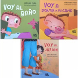 3 Libros Carolina Mora El Ateneo Voy A Dormir Baño Jardín