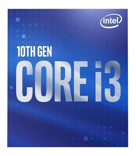 Processador Intel 10ª Geração Core I3 10100f Box Lga1200