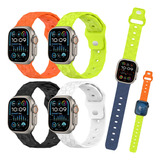 4 Correa Para Apple Watch Iwatch Ultra Se Series 9 8 7 6 5 4