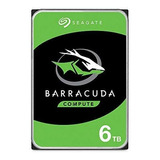 Seagate Barracuda - Disco Duro Interno De 6 Tb