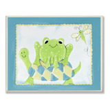 Placa De Pared Rectangular The Kids Room By Stupell Frog On 