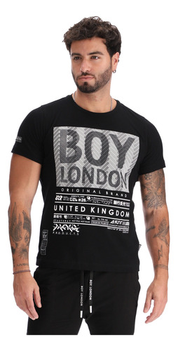 Playera Texturizada Para Hombre Original Brand Boy London