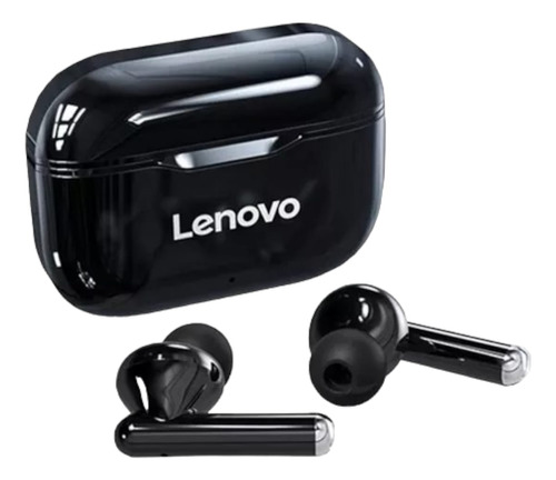 Auriculares In-ear Inalambricos Lenovo Lp1 Color Negro