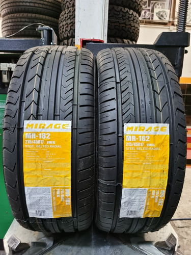 Paquete De 2 Llantas 215/45 R17 Mirage Mr-182 91w Msi