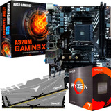 Kit Upgrade Pc Gamer Ddr4 - Ryzen 7 + Placa Mãe + 32gb Ram