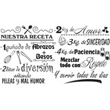  Frases Decorativas Cocina Fácil De Instalar Con Transfer