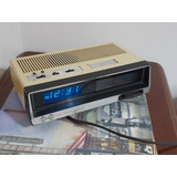 Radio Reloj Digital Marca Mundial Coleccion Vintage Funciona