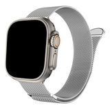 Correa De Acero Inoxidable Magnética Para Apple Watch Ultra