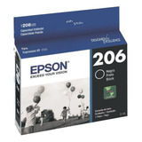 Cartucho Epson 206 Negro Original Impresora Inkjet