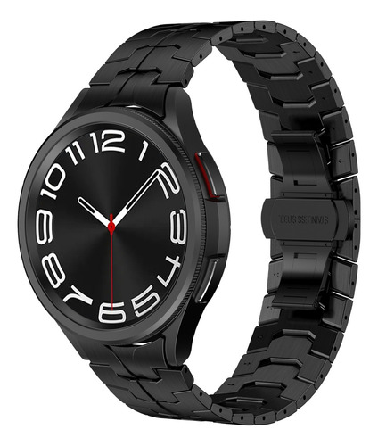 Correa Metálica Negra Para Samsung Galaxy Watch 5 Pro