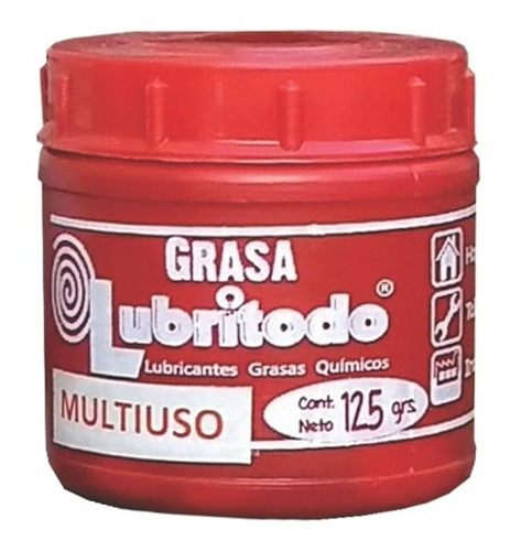 Grasa Multiuso Roja Lubritodo 450 Grs. - Belgrano