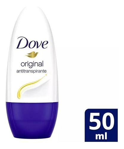 Dove Desodorante Antitranspirante Original Roll On 50ml