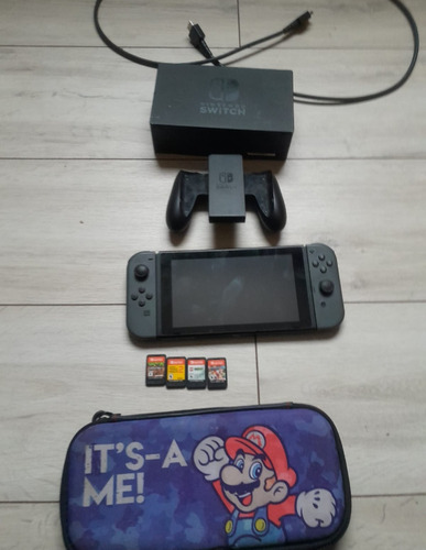 Nintendo Switch Black Más Accesorios 