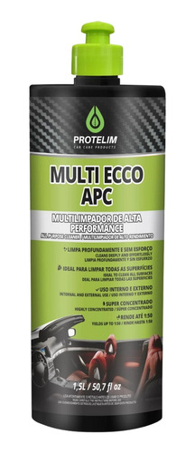 Apc Multiuso 1,5 L Protelim Multi Ecco - Até 1:50 Diluição.