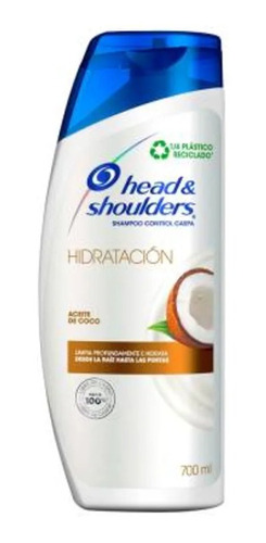 Shampoo Head & Shoulders Hidratación 700 Ml
