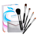 Juno Story Kit De Brochas De Maquillaje De Viaje Kabuki De 5