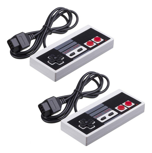 Eillet 2-pack Classic Nes Controller Para Nintendo Nes 8 b.
