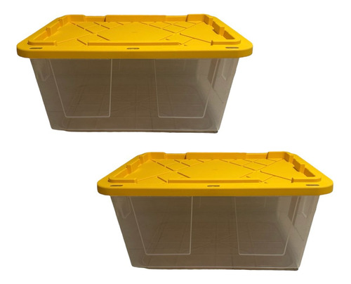 Caja Almacena Greenmade Transparente 102 Lts Plástico 20 Kg