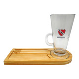 Taza  Capuchino Independiente En Tabla  Desayunador Grabada