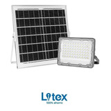 Reflector Solar 20w Luz Blanca Fria Neutra C/ Control Remoto