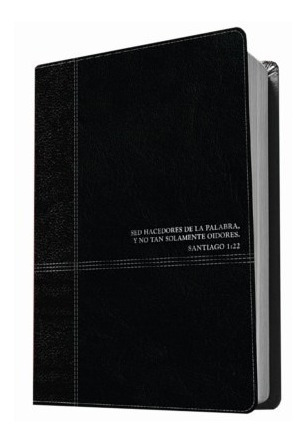 Biblia De Estudio Diario Vivir Rvr60 Sentipiel Negro Onice®