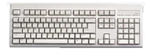 Teclado Mecánico Retro Btc  Coleccionista Ideal Ambientación