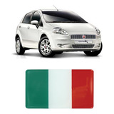 Adesivo Italia Bandeira Orig Fiat Punto