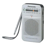 Radio Panasonic Am Fm Gran Recepcion Sintonizador Plateada C