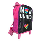 Bolsa Infantil Pequena De Rodinha Now United